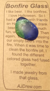 Bonfire Glass Pins