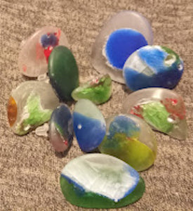 Bonfire Glass Pins