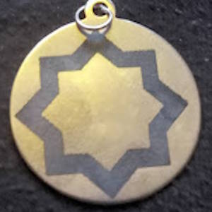 Islamic Symbols (30mm silver tone)