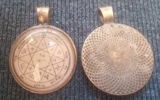 Seventh Pentacle of Mars Pendant