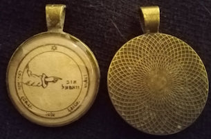 Third Pentacle of the Moon Pendant