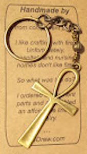 Ankh Keychain