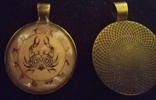 Zodiac / Astrological Image Pendants