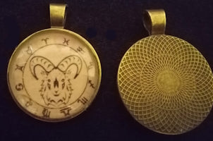 Zodiac / Astrological Image Pendants