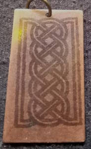 Celtic Pendants (Red Copper rectangal)