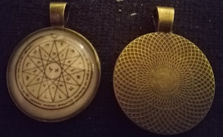 Fourth Pentacle of Mercury Pendant