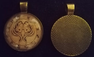 Zodiac / Astrological Image Pendants