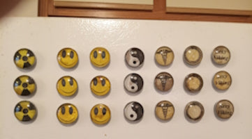 Caduceus Refrigerator Magnet