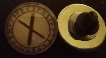 Elder Futhark Rune Pins