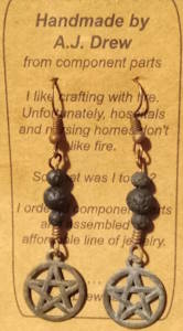 Pentagram Earings