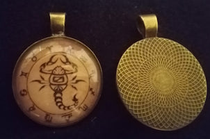 Zodiac / Astrological Image Pendants