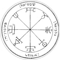 Second Pentacle of the Sun Pendant