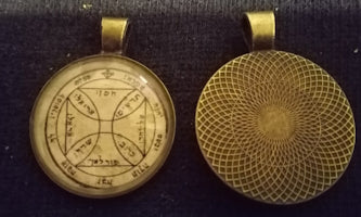Seventh Pentacle of the Sun Pendant