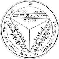 Seventh Pentacle of Saturn Pendant