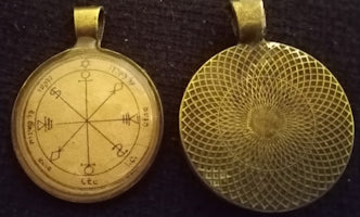 Sixth Pentacle of the Moon Pendant