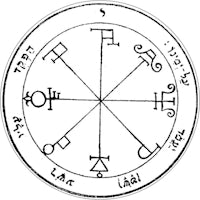 Sixth Pentacle of Saturn Pendant