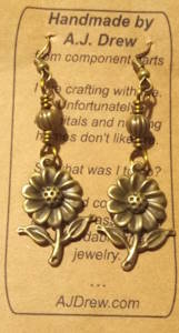 Sunflower Earrings