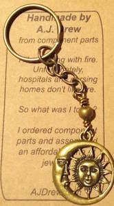 Sun & Moon Keychain