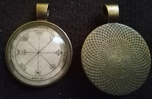 Third Pentacle of Mercury Pendant