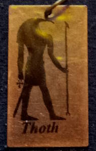 Egyptian Dieties (Antiqued red copper tone)
