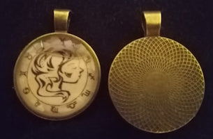 Zodiac / Astrological Image Pendants