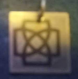 Celtic Pendants (Red Copper square)
