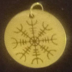 Norse / Viking Pendants (25 mm silvertone)