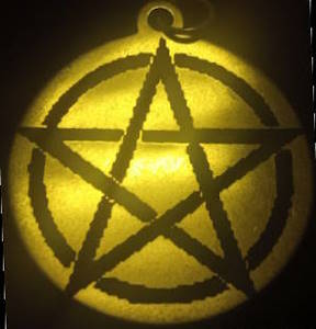Pentagram (30 mm silver-tone)