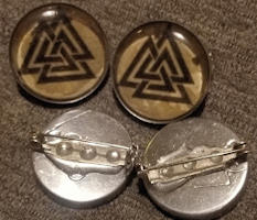 Valknut / Odin's Knot Pin