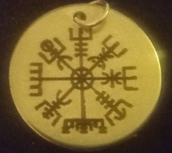 Norse / Viking Pendants (25 mm silvertone)