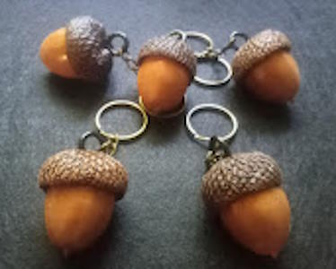 Acorn Keychain