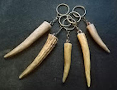 Antler Keychain