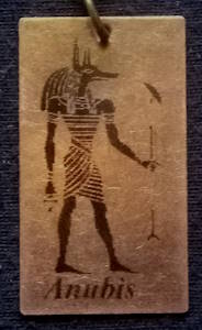 Egyptian Dieties (Antiqued red copper tone)