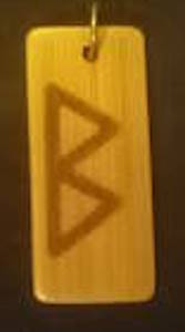 Elder Futhark Wood Pendants