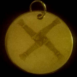 Celtic Pendants  (25 mm silvertone)