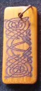 Celtic Wood Pendants