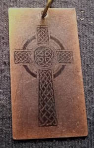 Celtic Pendants (Red Copper rectangal)