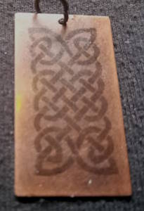 Celtic Pendants (Red Copper rectangal)