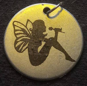Fairies (25mm / 1 inch silvertone)
