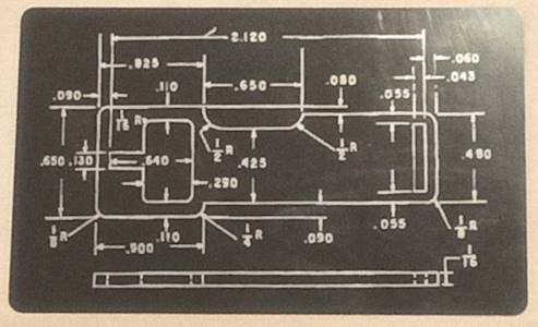 Auto Key Card / Lightning Link (faux)