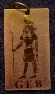 Egyptian Dieties (Antiqued red copper tone)