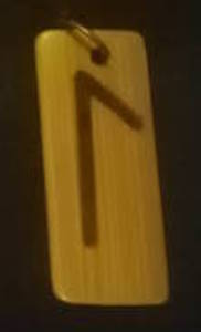 Elder Futhark Wood Pendants