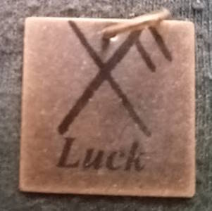 Bind Runes (antiqued red copper)