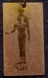 Egyptian Dieties (Antiqued red copper tone)