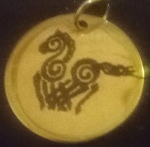 Norse / Viking Pendants (25 mm silvertone)