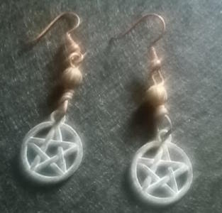 Pentagram Earrings