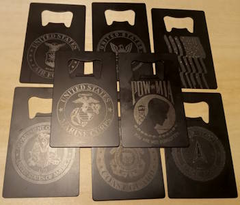 Bottle Opener - Military, Veteran & Patriotic