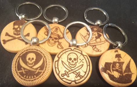 Keychain - Pirate