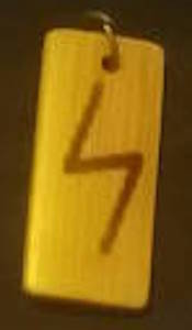 Elder Futhark Wood Pendants