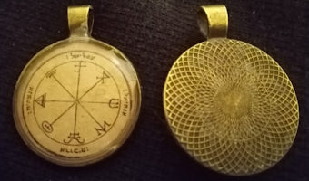 Third Pentacle of Saturn Pendant